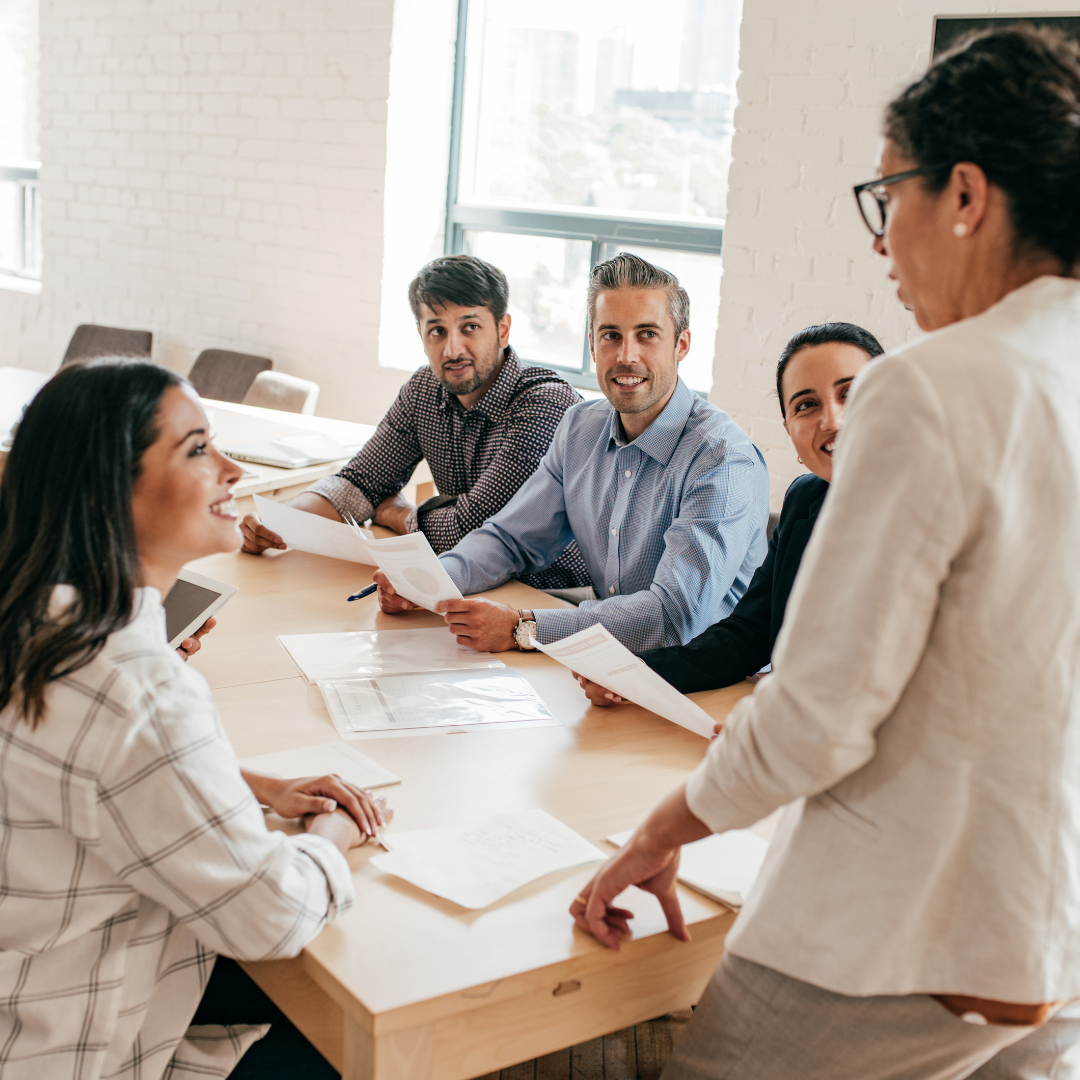 Group of people in meeting