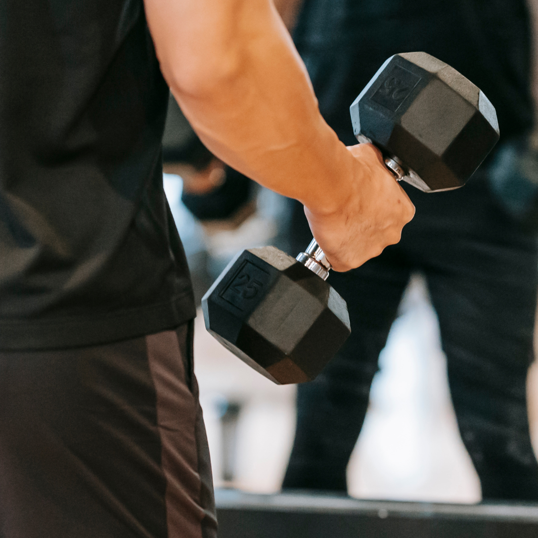 man in gym