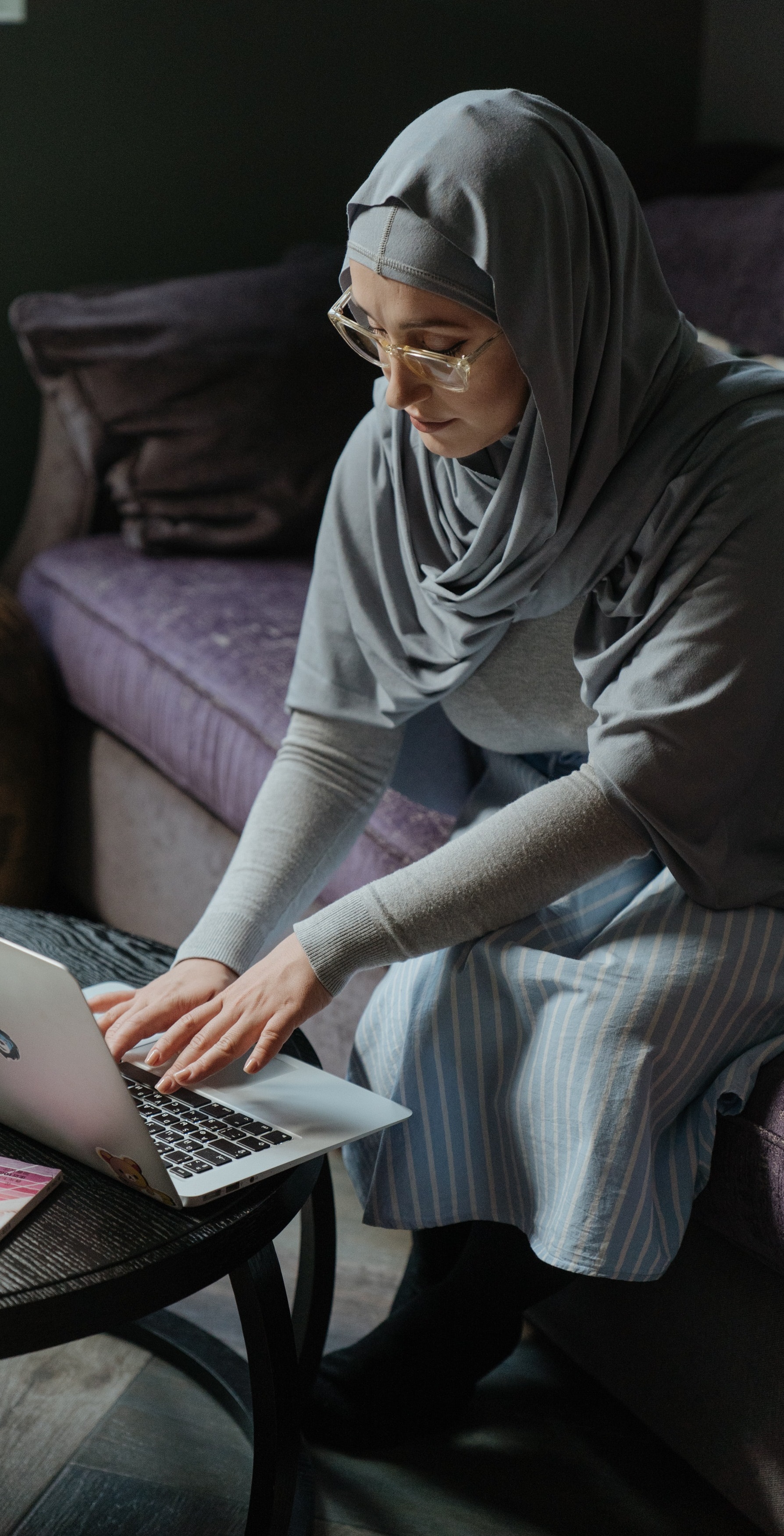 Person on laptop