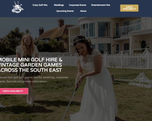 REDUCED Unique Mobile Mini Golf and Games Hire Business Operating Across the South East