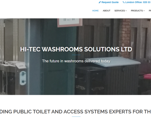 Specialist Public Infrastructure & Smart Toilet Solutions Business