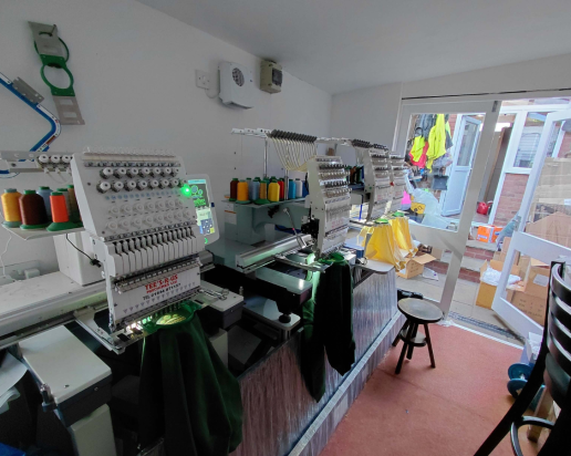 Personalised Clothing Business with Loyal Repeat Customers and Bespoke Ordering Portals