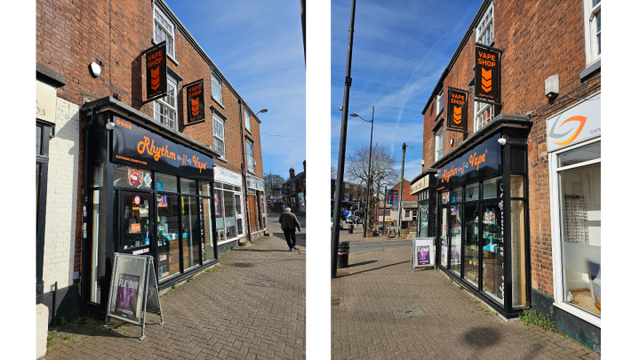 Photo of Thriving Vape Shop in Dudley with Ecommerce Potential