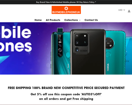 Fantastic Mobile Phone Retailer for Sale