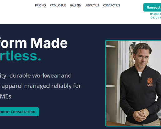 UK B2B Branded Workwear & Corporate Apparel Consultancy