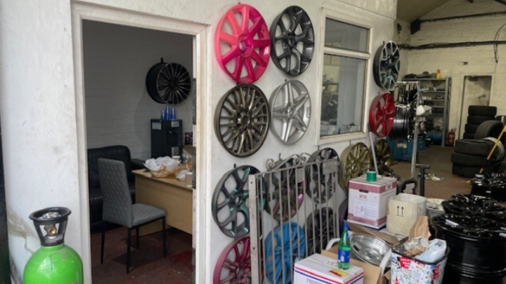 Photo of Alloy Wheel Refurbishment Business Which Includes £140,000 Worth Of Specialised Equipment